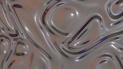 Silver-metallic-viscous-liquid-fluid-realistic-abstract-loop-animation-3d-background